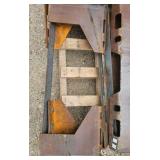 2026 Unused WOLVERINE ECOTRIC 3/8" Thick Quick Tach Cut Out Mount Plate QMP1-16-10T