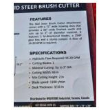 2026 Unused WOLVERINE Brush Cutter BC-13-72W
