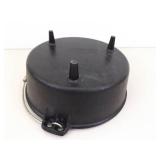 Vintage Cast Iron 12" Lidded and Footed Campfire Dutch Oven