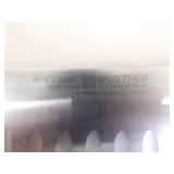 Lot of 19 WÜSTHOF Knives (3 sets), 3 WÜSTHOF Sharpeners and 2 WÜSTHOF Wood Block Holders