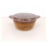 Lot of 3 Various Sized Lidded Pyrex Casserole Dishes