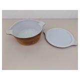 Lot of 3 Various Sized Lidded Pyrex Casserole Dishes