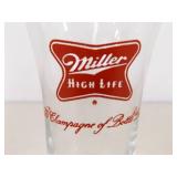 Lot of 5 Advertising Beer Glasses