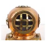 Novelty Copper and Brass 6.5" Desktop Divers Helmet