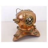 Novelty Copper and Brass 6.5" Desktop Divers Helmet