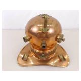 Novelty Copper and Brass 6.5" Desktop Divers Helmet