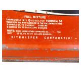 Vintage Mercury Outboard Motors Metal Gass Can