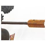 Antique Iron 32" Weather Vane