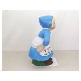 2 SOLID Concrete 21" Holland/Denmark Boy and Girl Garden Statues