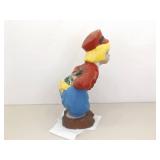 2 SOLID Concrete 21" Holland/Denmark Boy and Girl Garden Statues