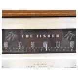 Vintage Fisher Model #500C Stereo Tube Receiver For Parts