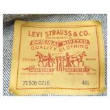 Size 46 Levis Jean Jacket and Large Outback Heavy Hunting Coat