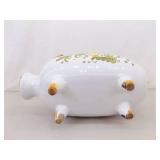 2 LARGE Porcelain Piggy Banks