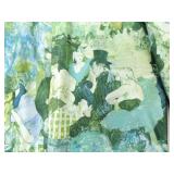 Lot of Vintage Mens Hawaiian Shirts, Gas Station Attendant Coat, etc.