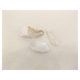 Lot of Semi Precious etc. Stone Pendants, Fossils, etc.