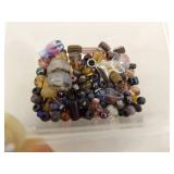 Lot of Semi Precious etc. Stone Pendants, Fossils, etc.