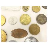 Lot of Misc Silver etc. US etc. Coins and Tokens