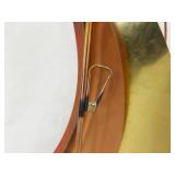 Vintage Mid Century Brass and Copper Sailboat Hanging Wall Art