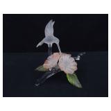 Lot of Vintage Glass Hummingbird etc. Figurines