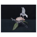 Lot of Vintage Glass Hummingbird etc. Figurines