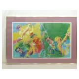 Framed Leroy Neiman Legends of Golf Print