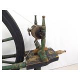 Antique Wood Spinning Wheel