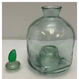 Vintage Pizarro Collection Glass 100% Recycled Glass Wasp/Fly Trap 12"