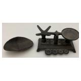 Antique Metal Scoops And More