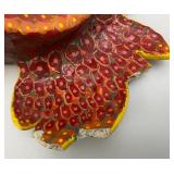 Very Old Oriental Paper Mache Mask (Some Broken Pieces)