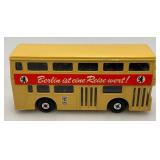 Vintage Miniature Die-Cast Vehicles Including Matchbox Super Kings Bus 4 3/4" And Gorgi Bus 6"