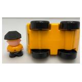 Misc. Vintage Toy Vehicles Including Diecast, Tin Litho Pull Lever Driven And Tonka Taxi