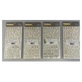 Misc. Craft Items Including Stick On Letters And More