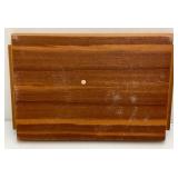 Misc. Pottery Items & Teakwood Serving Tray