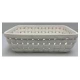 Misc. Pottery Items & Teakwood Serving Tray