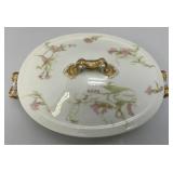 Misc. Pottery Items & Teakwood Serving Tray