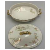 Misc. Pottery Items & Teakwood Serving Tray