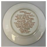 Misc. Pottery Items & Teakwood Serving Tray