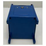 Vintage U.S. Metal Mail Box Bank 3 5/8" x 3 3/4" x 7 3/8" (No Key)