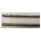 Vintage Austria Argentina Stamped Tea Sippers 8"