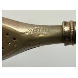 Vintage Austria Argentina Stamped Tea Sippers 8"