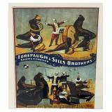 Misc. Framed Circus Prints & More 12 3/4" x 16 3/4"