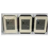 IKEA Brand 12 3/4" x 16 3/4" Black And One Silver Picture Frames (Factory Sealed)