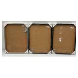 IKEA Brand 12 3/4" x 16 3/4" Black And One Silver Picture Frames (Factory Sealed)