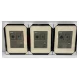 IKEA Brand 12 3/4" x 16 3/4" Black And One Silver Picture Frames (Factory Sealed)