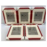 IKEA Brand 12 3/4" x 16 3/4" Red Picture Frames (Factory Sealed)