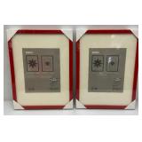 IKEA Brand 12 3/4" x 16 3/4" Red Picture Frames (Factory Sealed)
