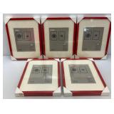 IKEA Brand 12 3/4" x 16 3/4" Red Picture Frames (Factory Sealed)