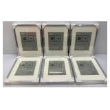 IKEA Brand 12 3/4" x 16 3/4" Brushed Silver Picture Frames (Factory Sealed)