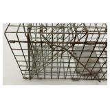 7 1/2" x 8 1/2" x 14" Metal live Trap (Some Light Rust present)