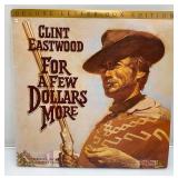 Clint Eastwood "For A Few Dollars More" Deluxe Letter Box Edition Laser Disc Set (In Protective Sleeve)